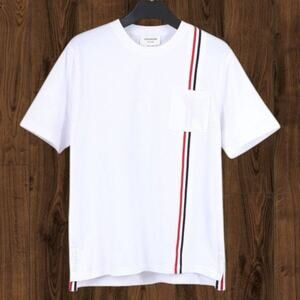 Thom Browne Men's White Short Sleeve